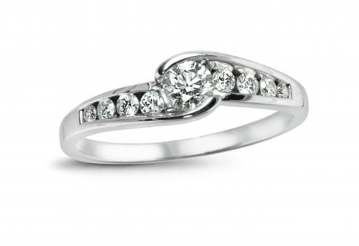Glacier Fire Canadian Diamond 0.40CTW Bridal Ring | Crescent Gold Glacier Fire Canadian Diamond 0.40CTW Bridal Ring | Crescent Gold